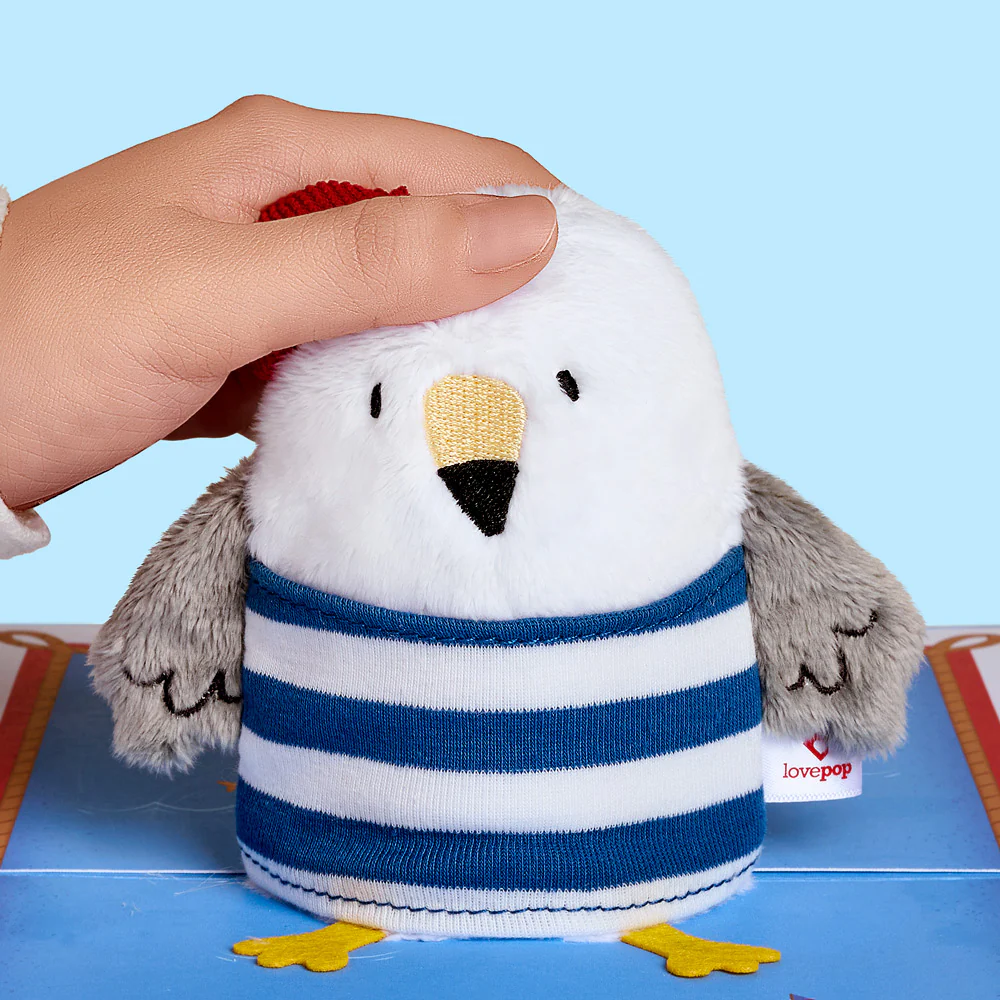 'Ahoy There' Thinking of You Plushpop Card and Sentiment Set - Image 3