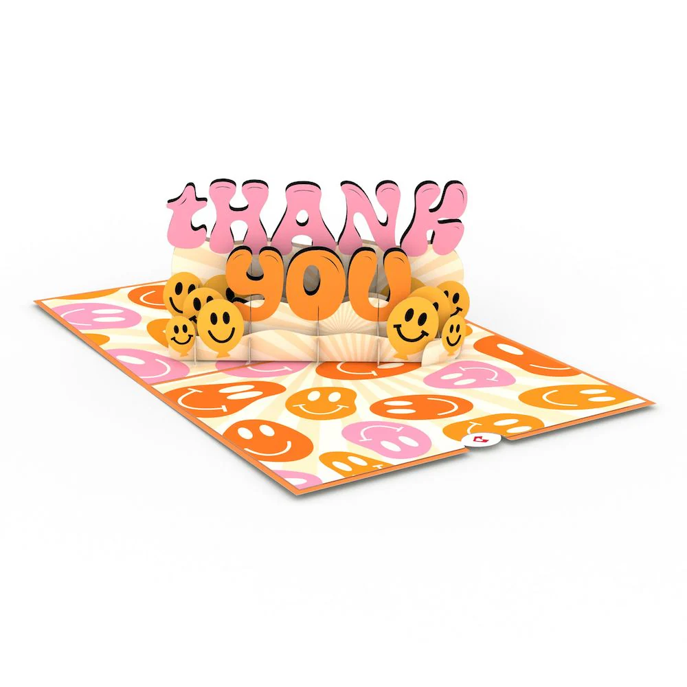All Smiles Thank You Pop-Up Card - Image 3