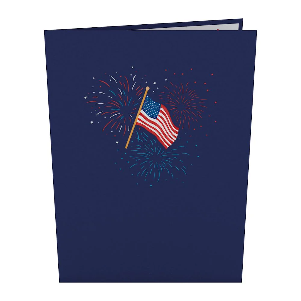 Americana Basket Pop-Up Card - Image 4
