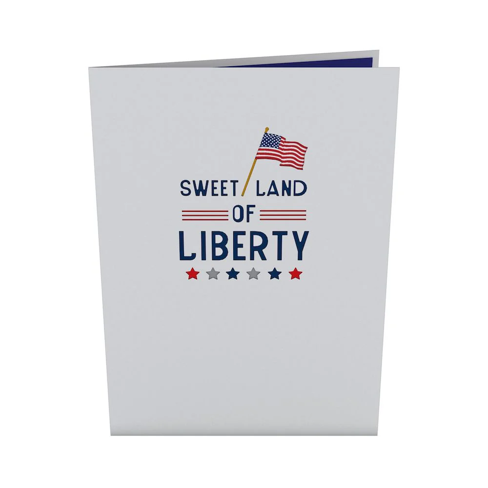 Americana Truck Pop-Up Card - Image 4