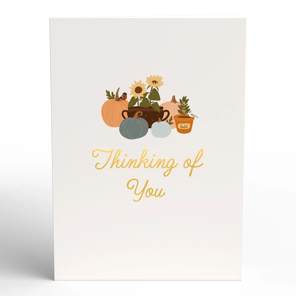 Autumn Thinking of You Pop-Up Card - Image 4