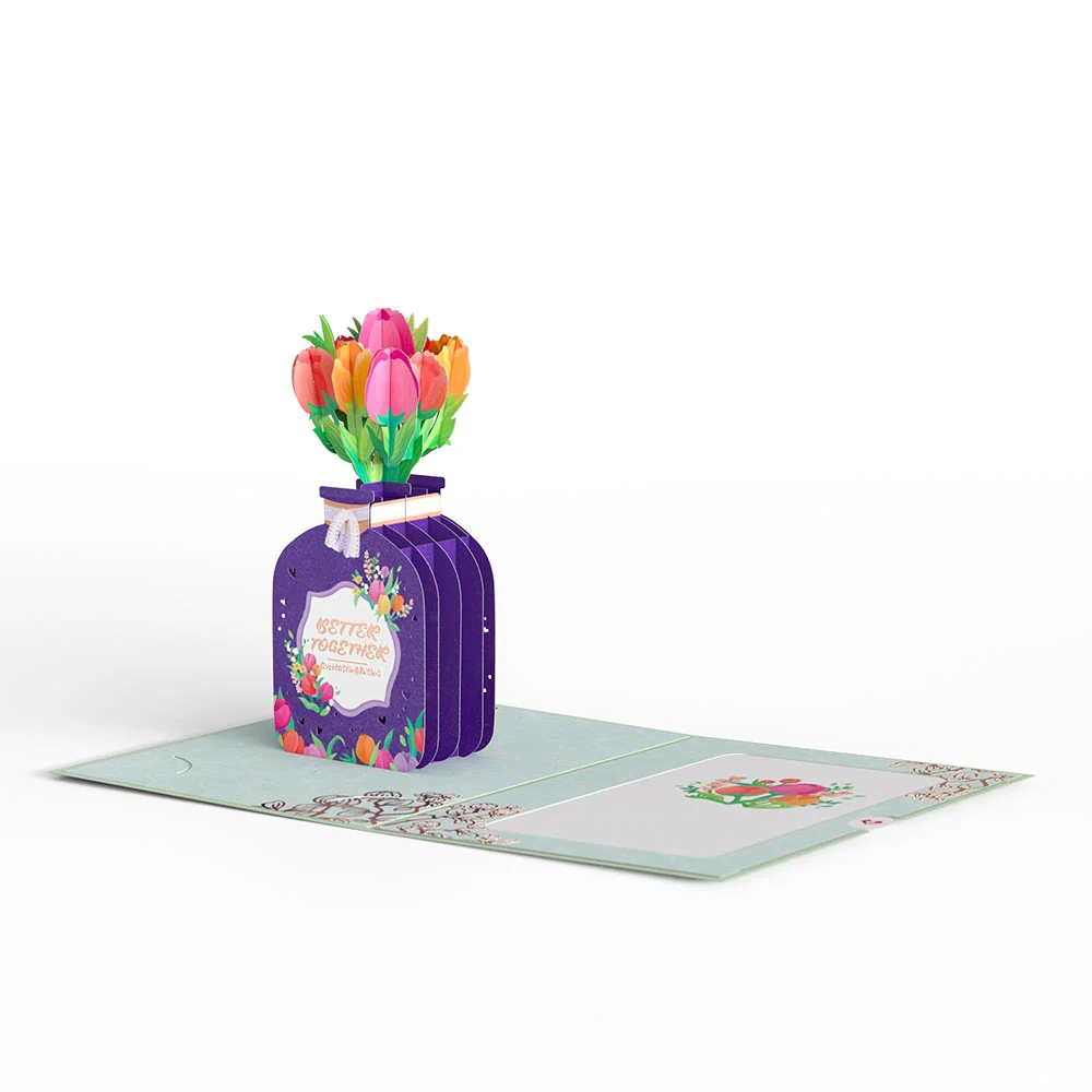 Better Together Pop-Up Card with Mini Potion Bouquet - Image 3