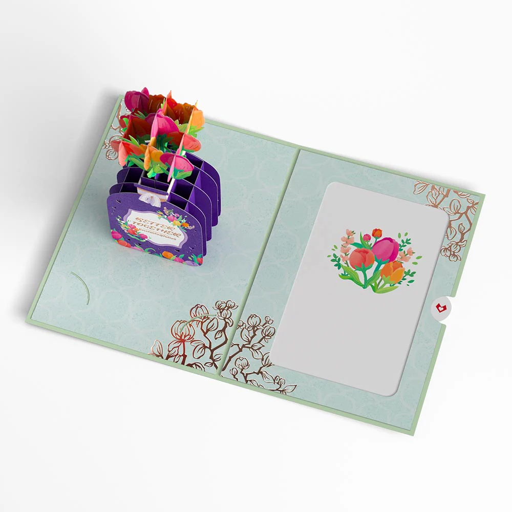 Better Together Pop-Up Card with Mini Potion Bouquet - Image 4