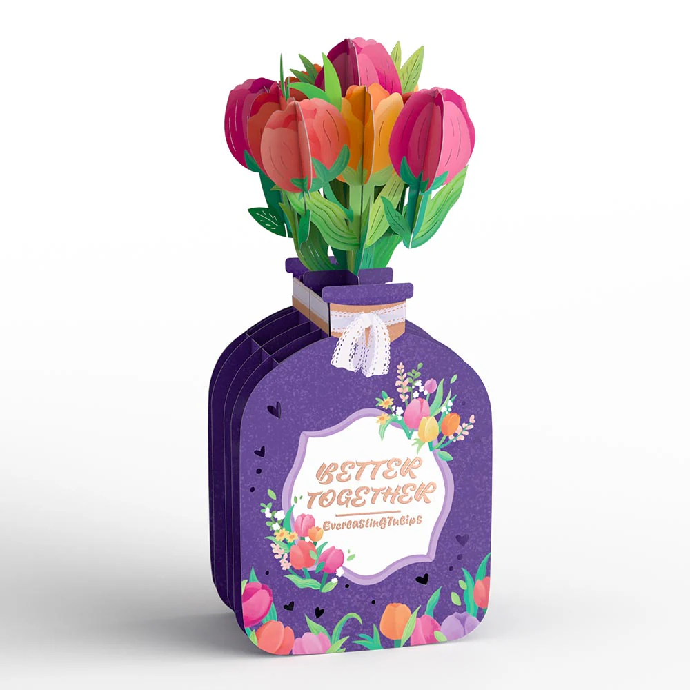 Better Together Pop-Up Card with Mini Potion Bouquet - Image 7
