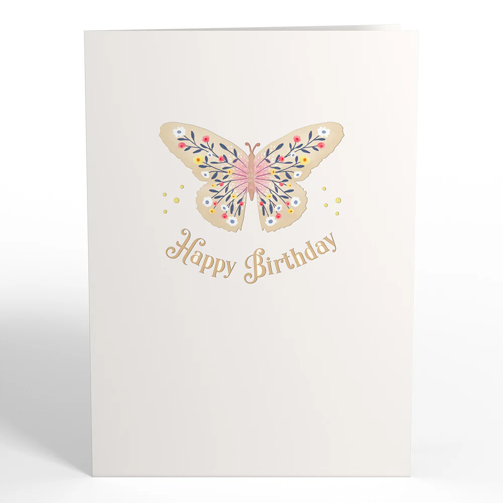 Birthday Butterfly Pop-Up Card - Image 5