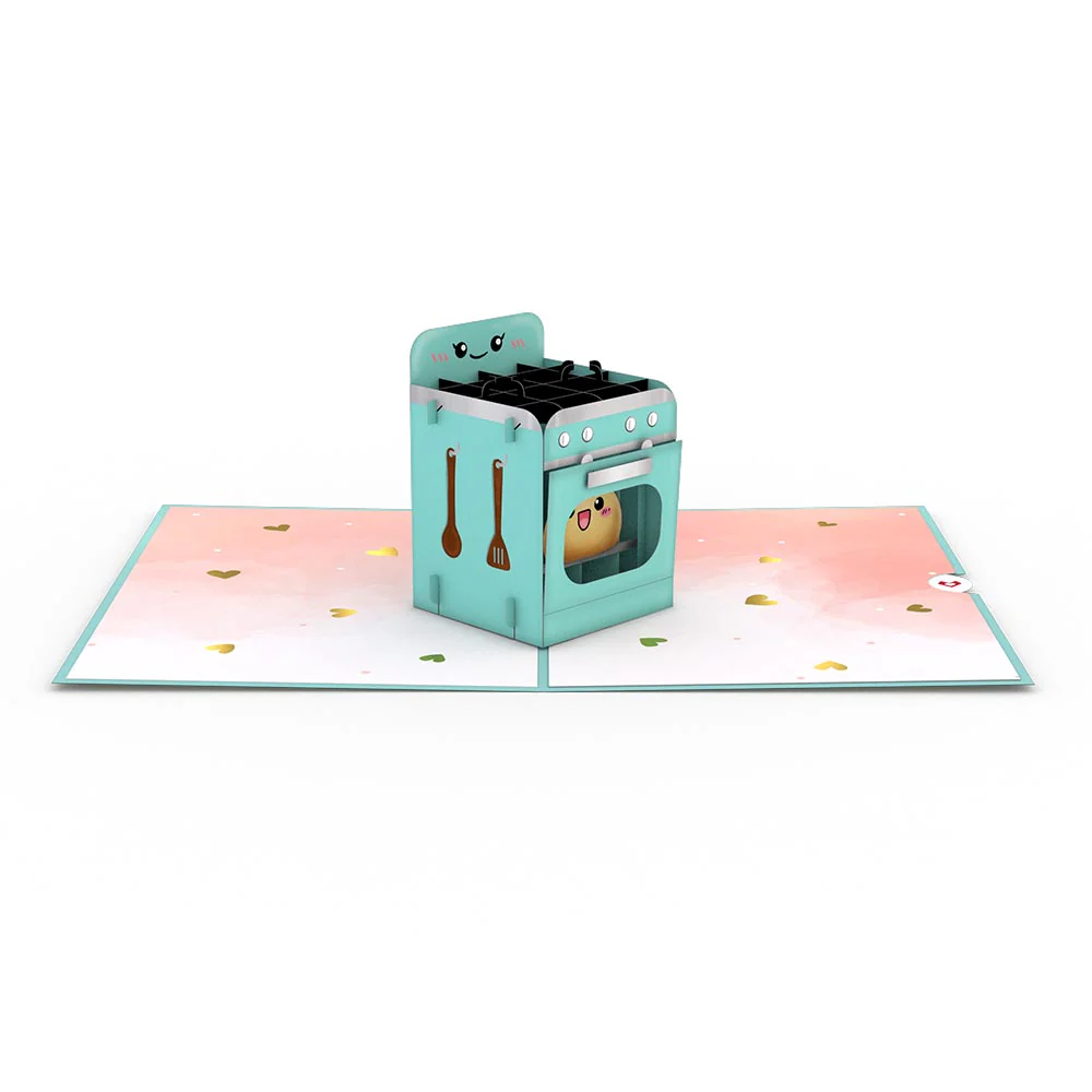 Bun in the Oven Pop-Up Card - Image 3