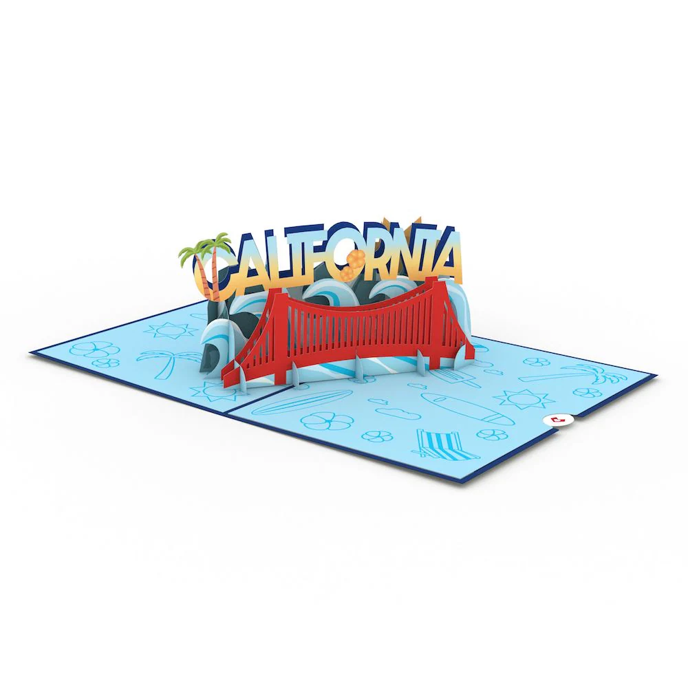 California Pop-Up Card - Image 3