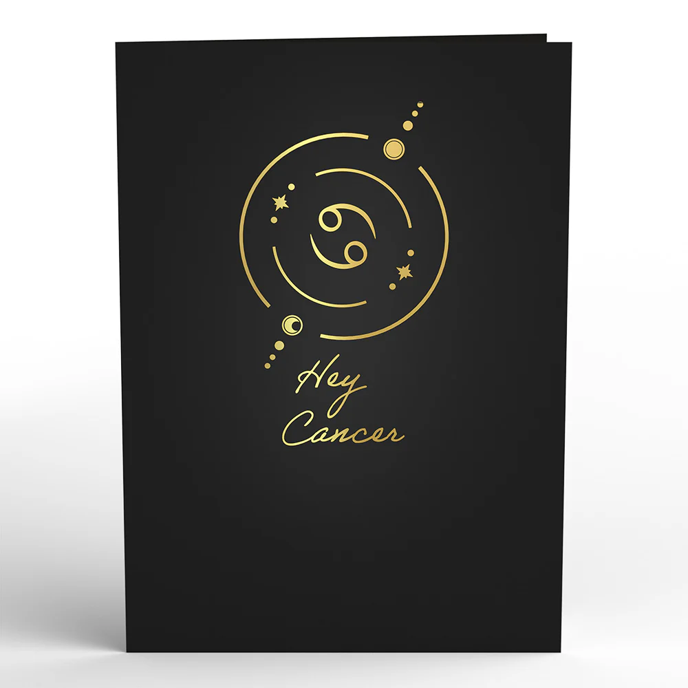 Cancer Zodiac Birthday Pop-Up Card - Image 4