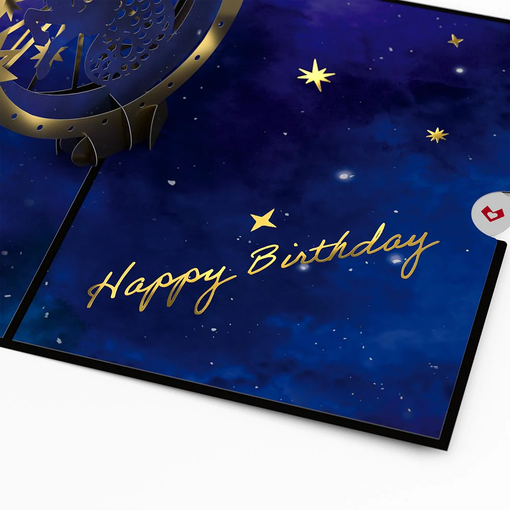 Capricorn Zodiac Birthday Pop-Up Card - Image 6