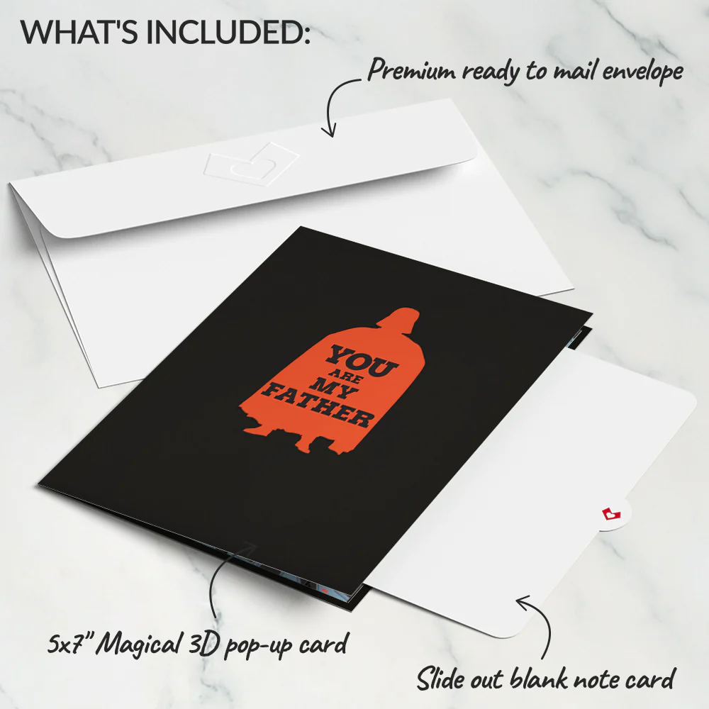 Star Wars™ Darth Vader™: Best Dad Pop-Up Card - Image 5