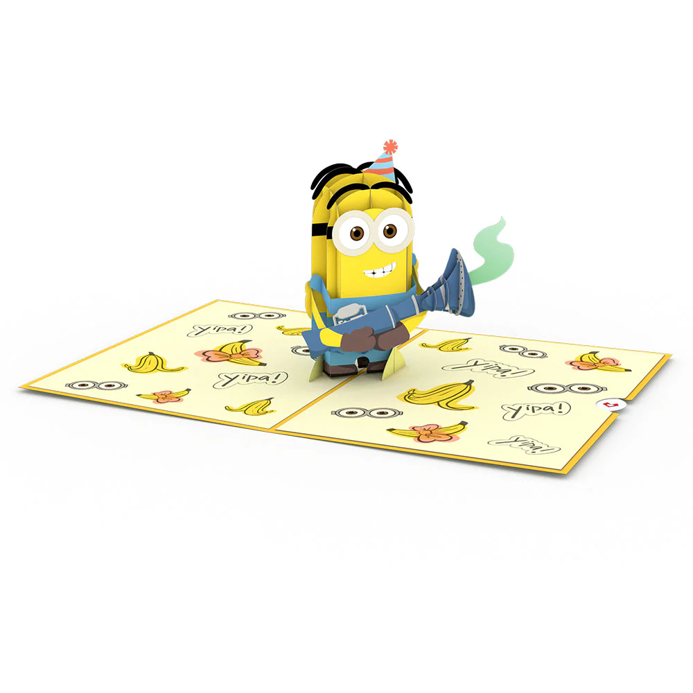 Despicable Me Minions Birthday Surprise Pop-Up Card - Image 3