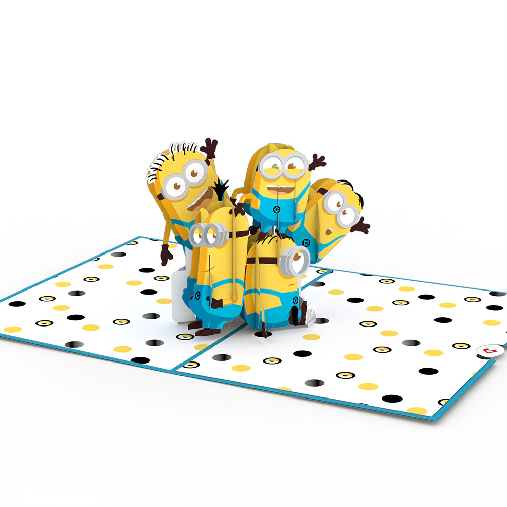 Despicable Me You're One in a Minion Pop-Up Card - Image 3