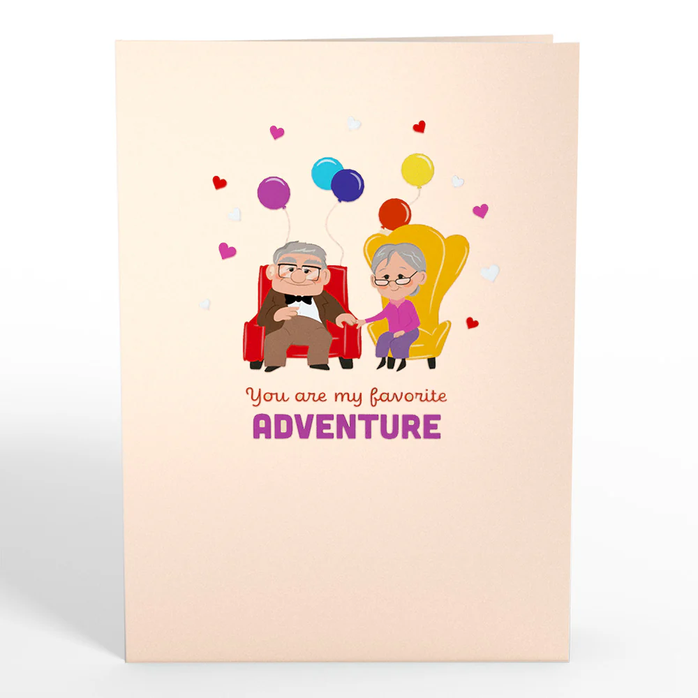 Disney and Pixar Up My Greatest Adventure Valentine Pop-Up Card - Image 4
