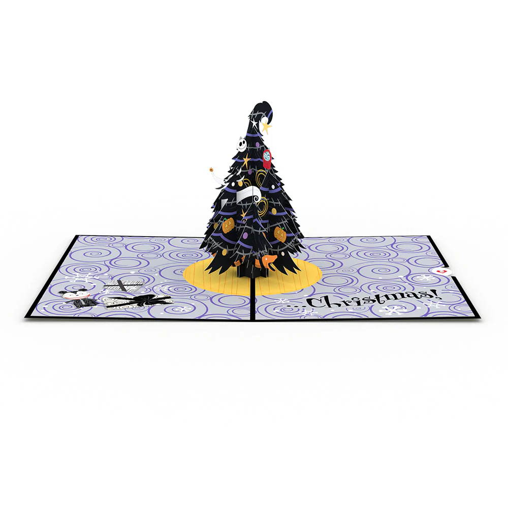 Disney Tim Burton's The Nightmare Before Christmas Frightful Christmas Pop-Up Card - Image 3