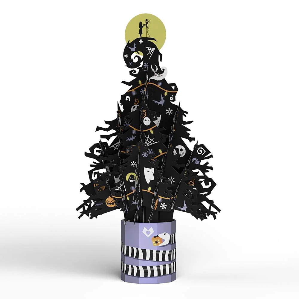 Disney Tim Burton's The Nightmare Before Christmas Holiday Tree Pop-Up Bouquet - Image 3