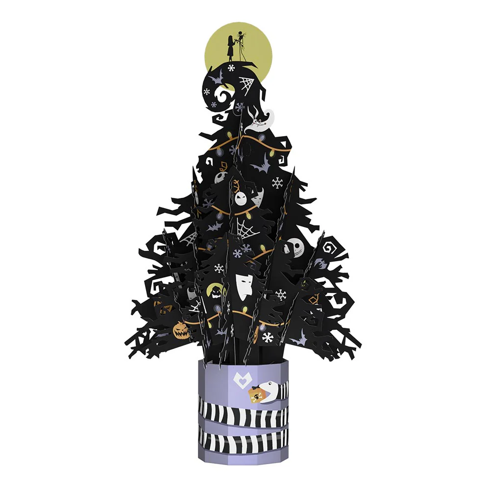 Disney Tim Burton's The Nightmare Before Christmas Holiday Tree Pop-Up Bouquet - Image 5