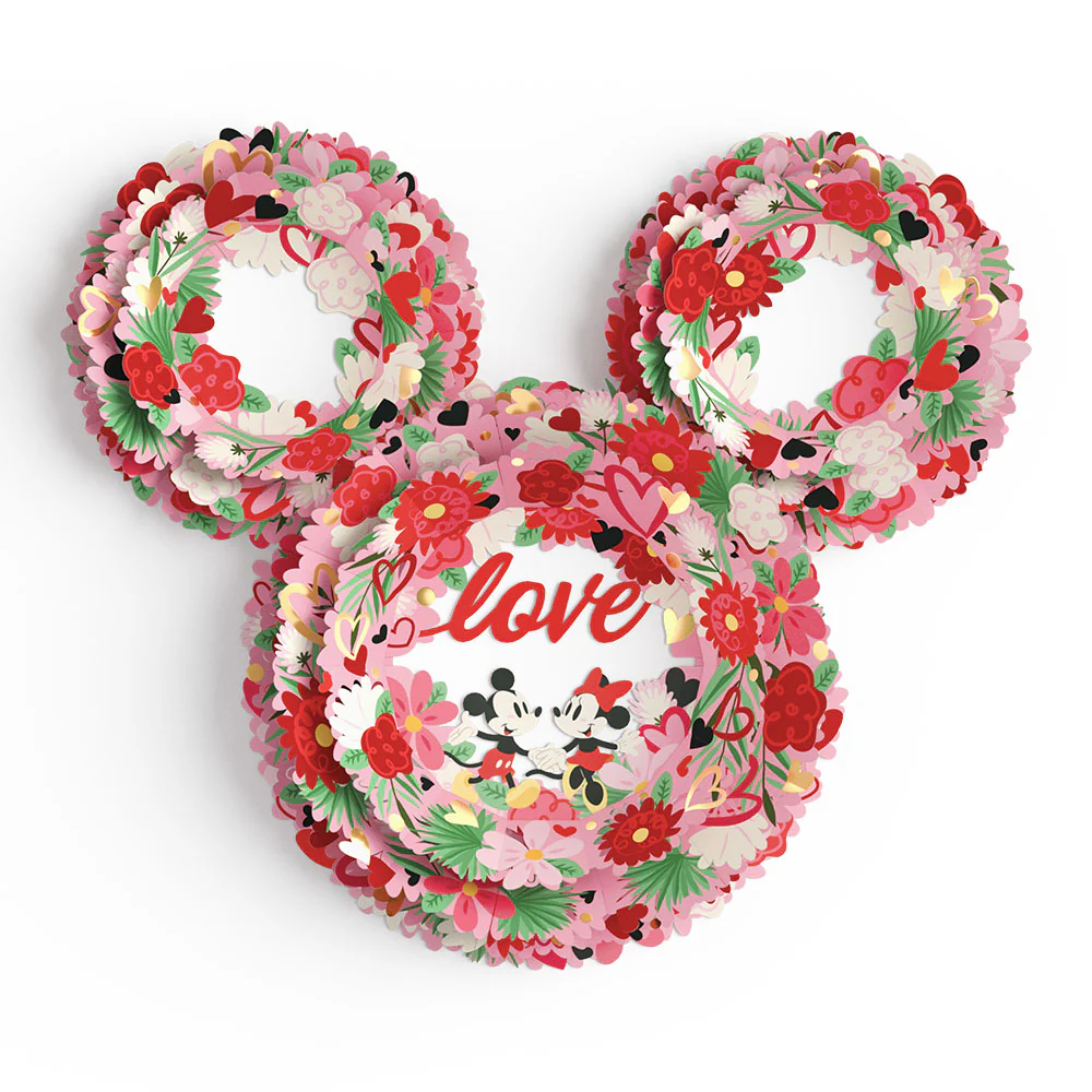 Disney's Mickey and Minnie Mouse Love Wreath - Image 4