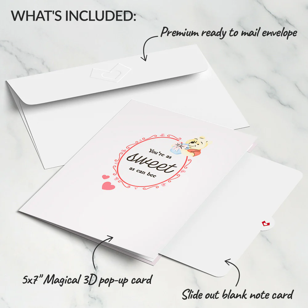 Disney's Winnie the Pooh Sweet as Can Bee Pop-Up Card - Image 6