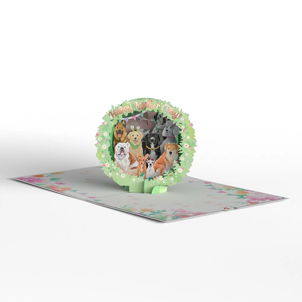 Dog Mom Mother's Day Pop-Up Card - Image 3