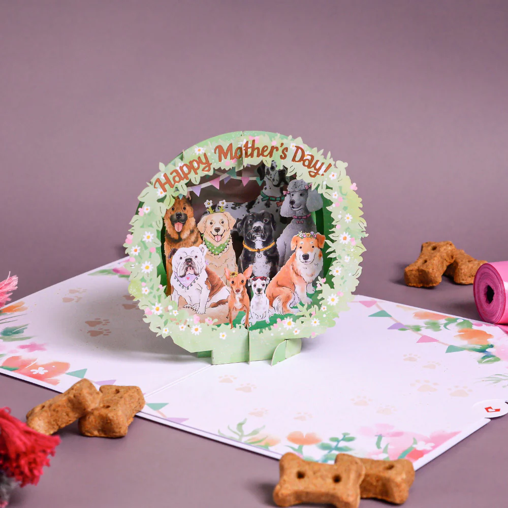 Dog Mom Mother's Day Pop-Up Card - Image 5