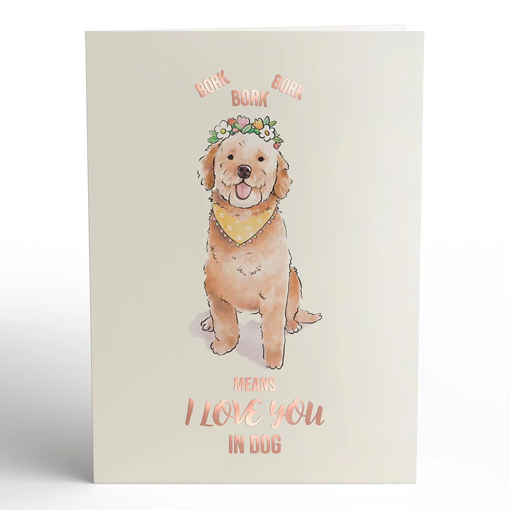 Dog Mom Mother's Day Pop-Up Card - Image 6
