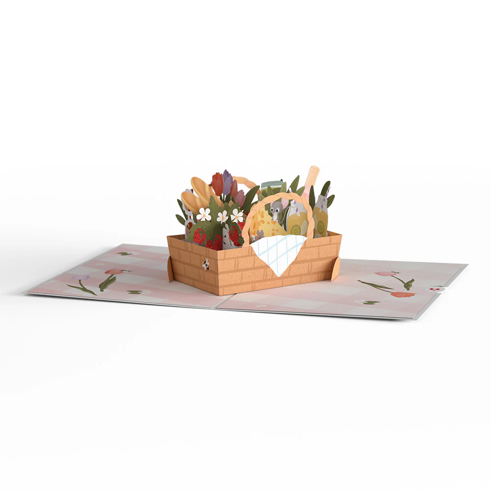 Every Day is a Picnic with You Pop-Up Card - Image 3