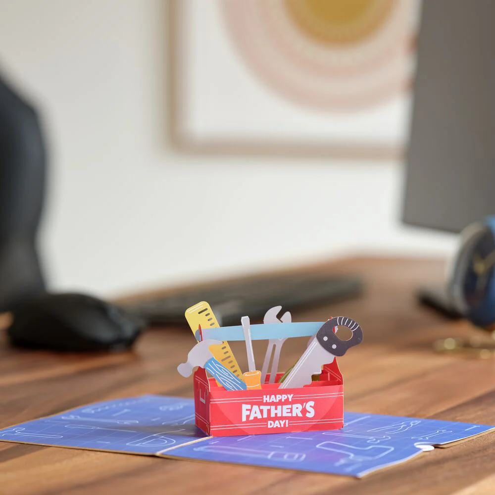 Father's Day Toolbox Pop-Up Card - Image 6