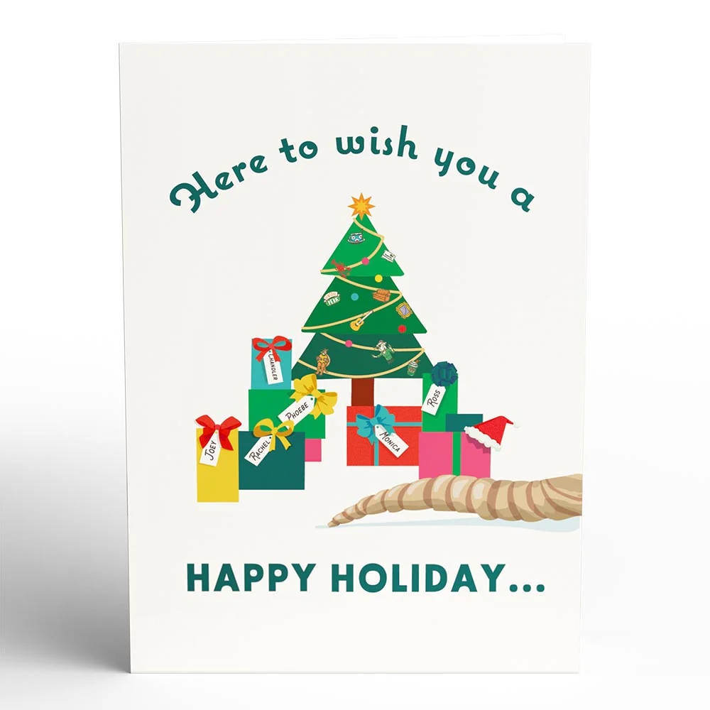 Friends Holiday Armadillo Pop-Up Card - Image 4