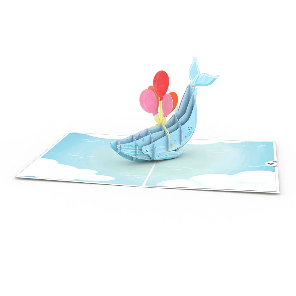 Get Well Whale Pop-Up Card - Image 3