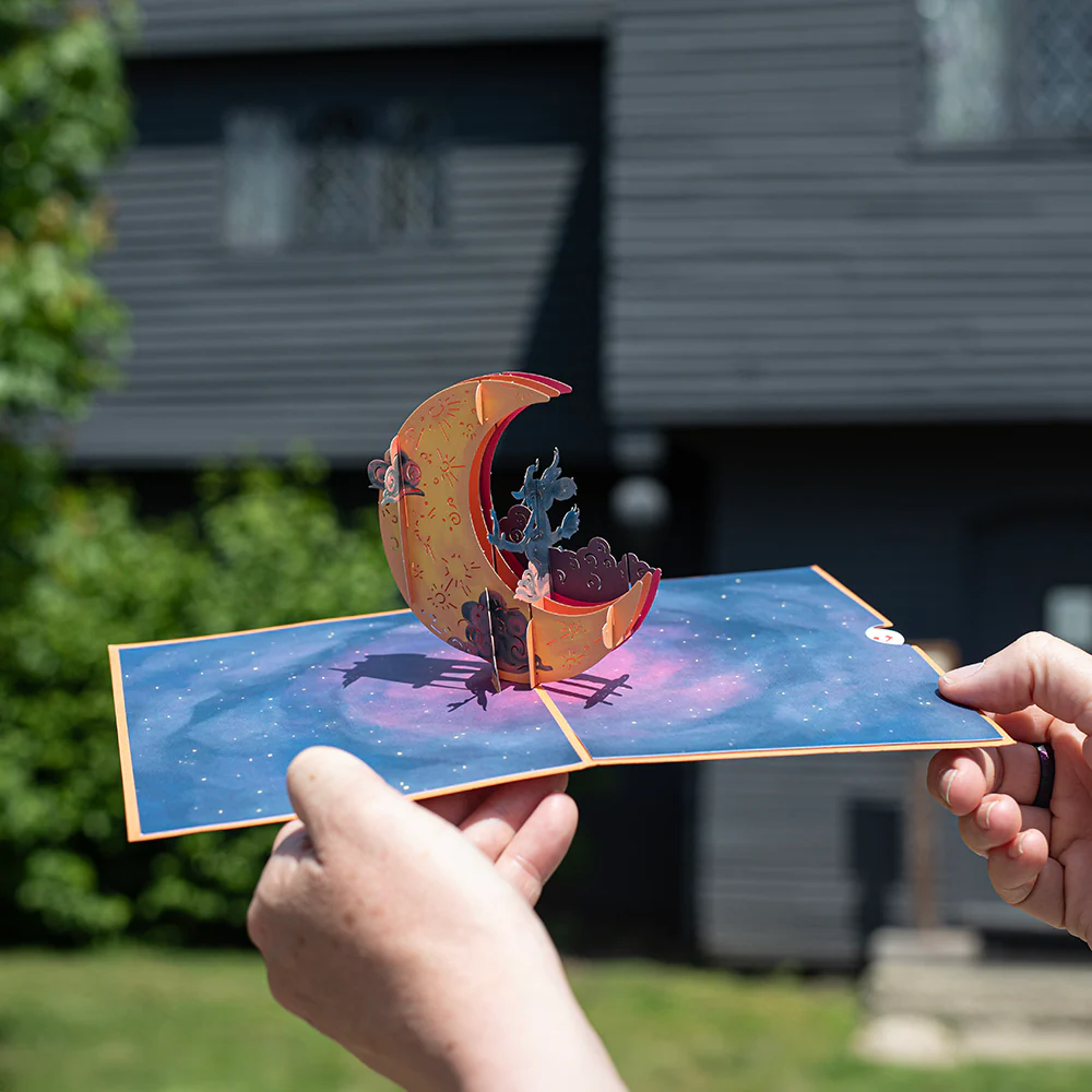 Halloween Witch Pop-Up Card - Image 3