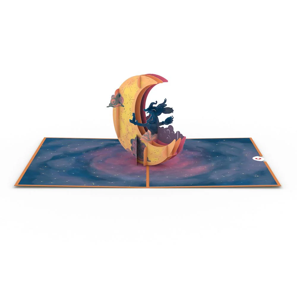 Halloween Witch Pop-Up Card - Image 7