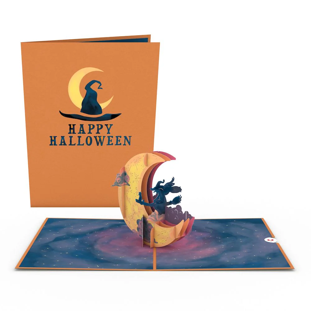 Halloween Witch Pop-Up Card - Image 8