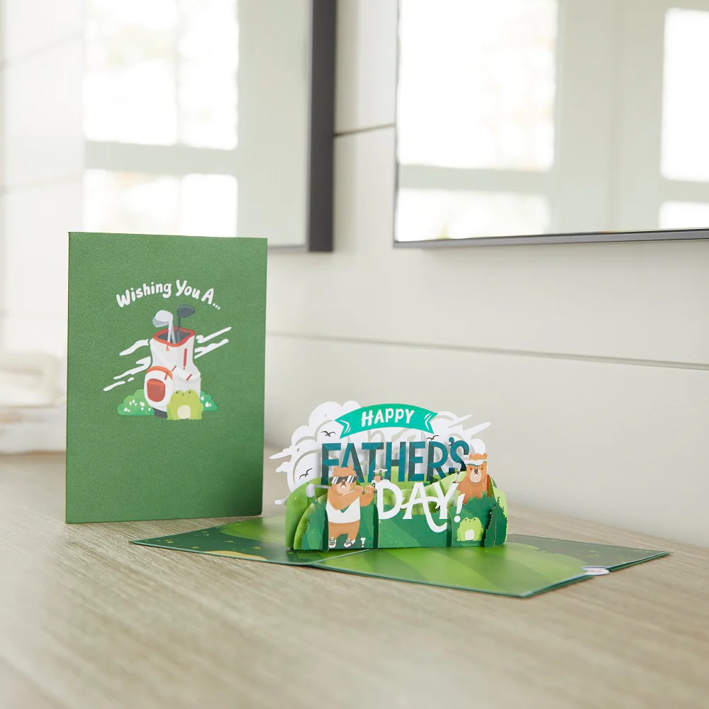Happy Father's Day Golf Pop-Up Card - Image 5