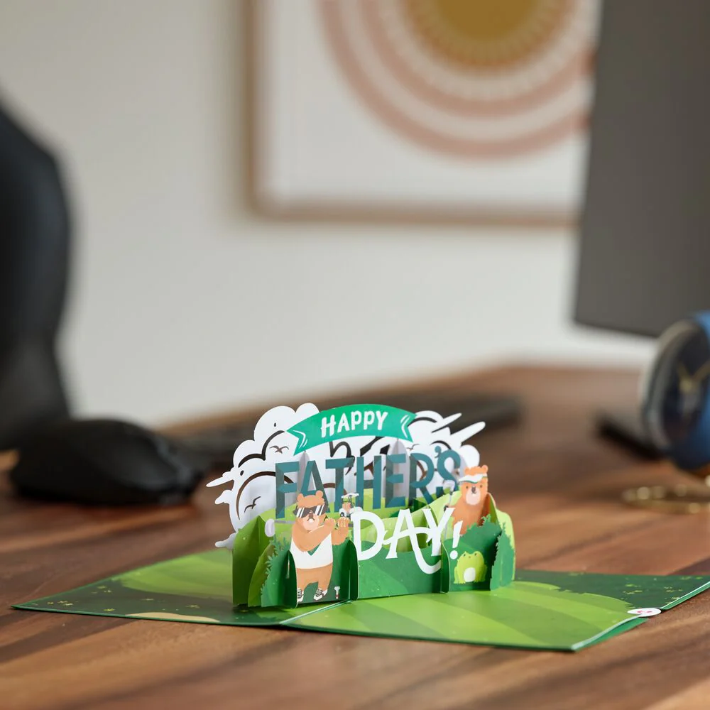 Happy Father's Day Golf Pop-Up Card - Image 6