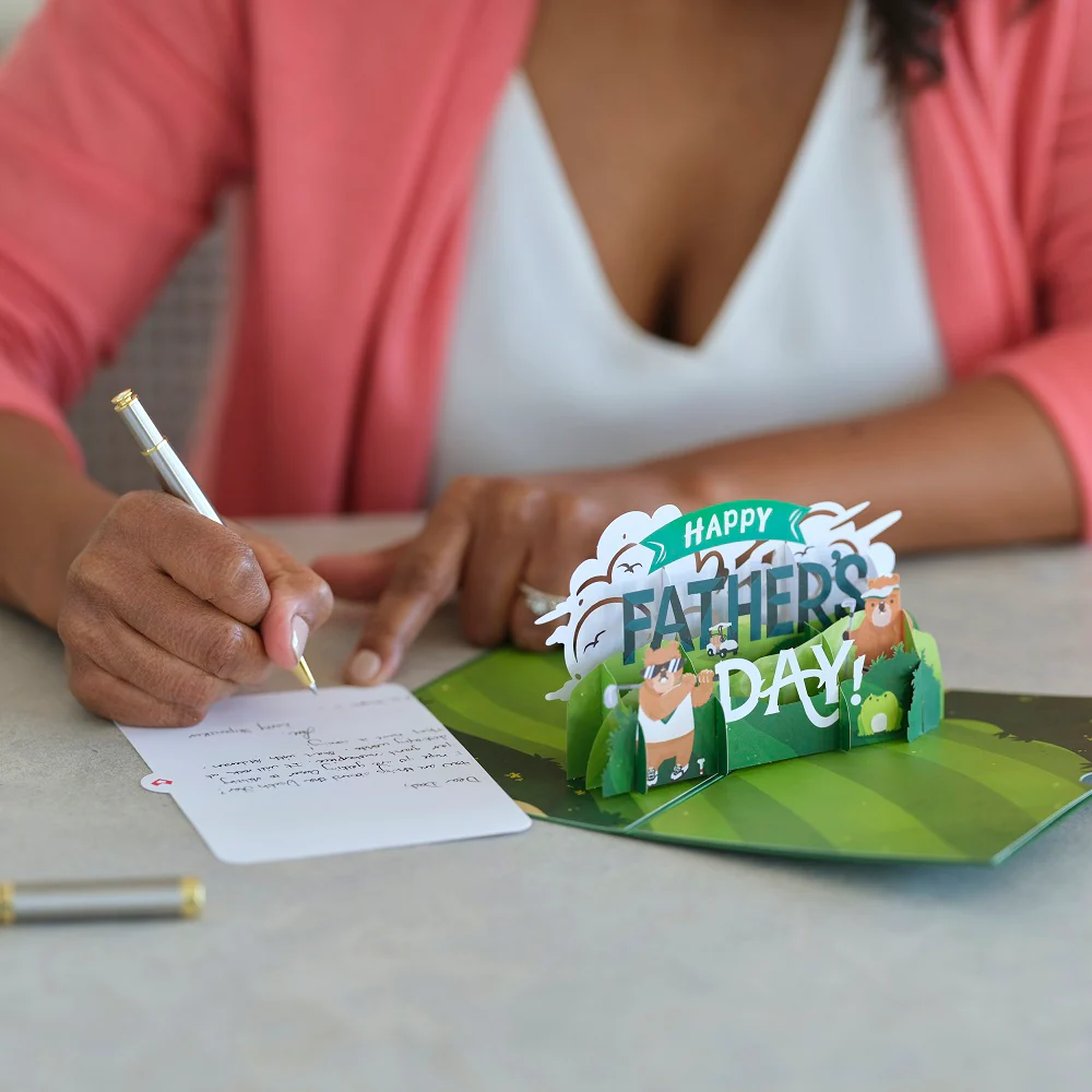 Happy Father's Day Golf Pop-Up Card - Image 7