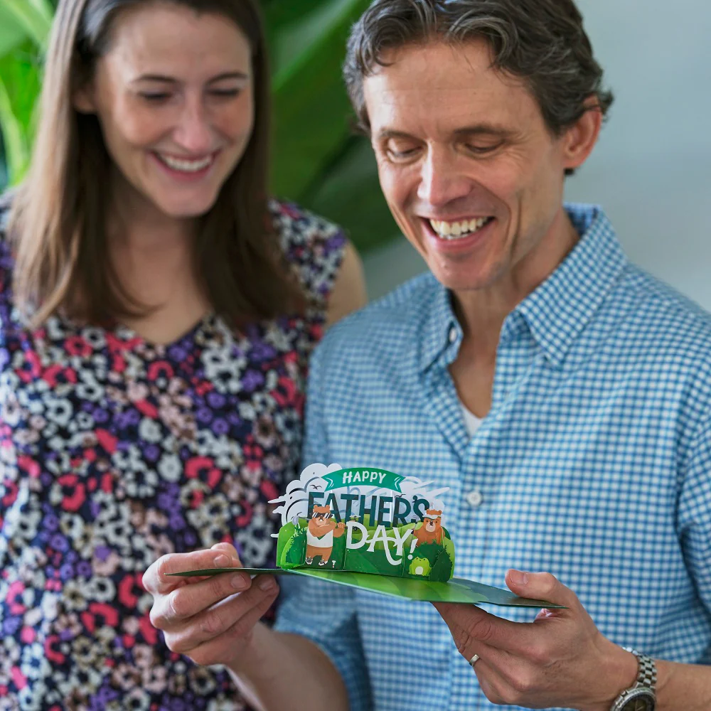Happy Father's Day Golf Pop-Up Card - Image 8