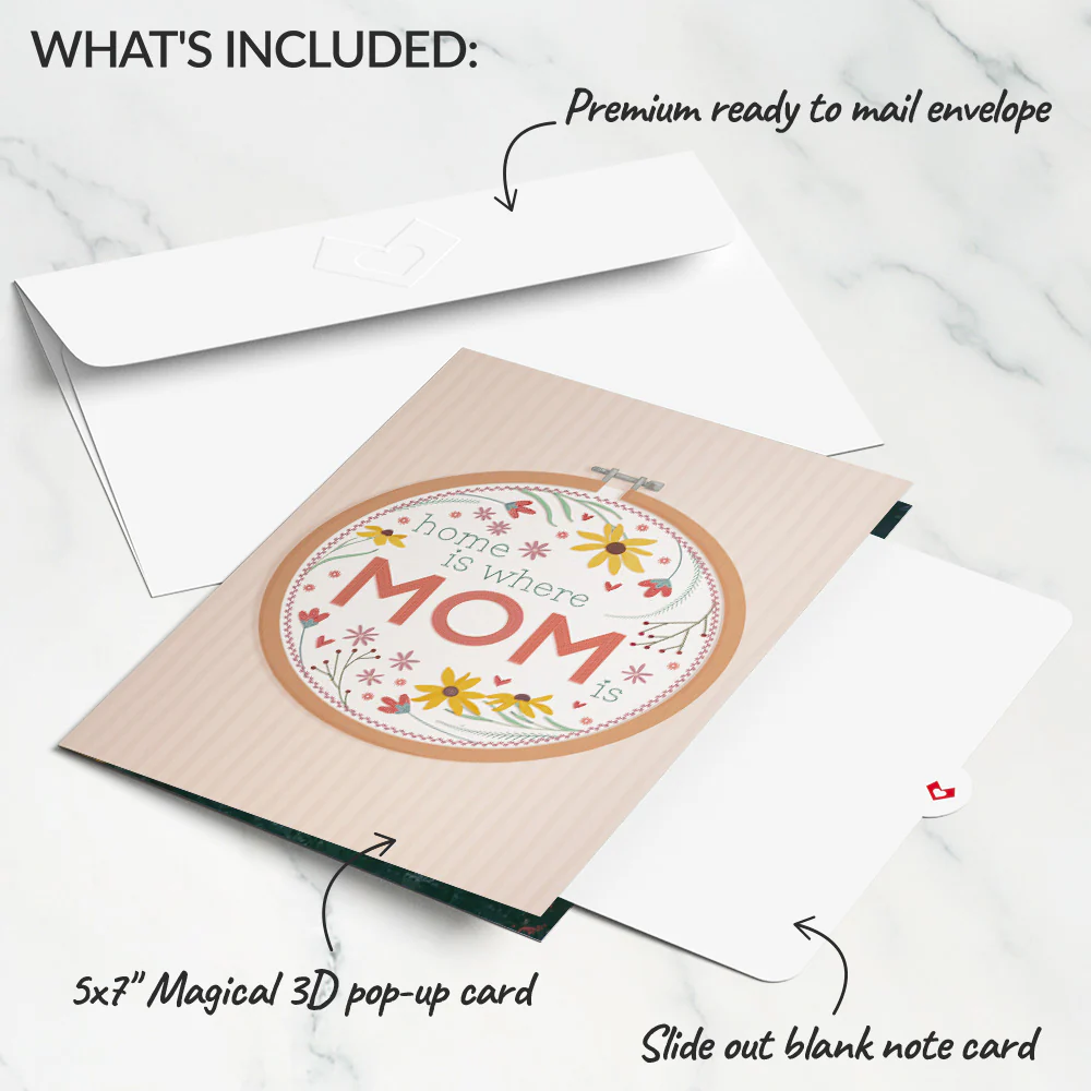Home Is Where Mom Is Light-Up Pop-Up Card - Image 6