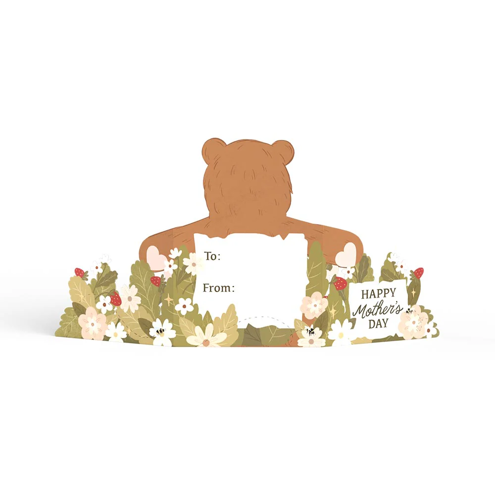 I Love You Beary Much Mother's Day Tri-Fold Card - Image 3