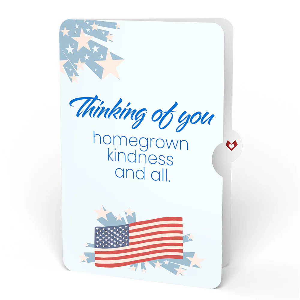 Let Freedom Shine Thinking of You Suncatcher Card and Sentiment Set - Image 4