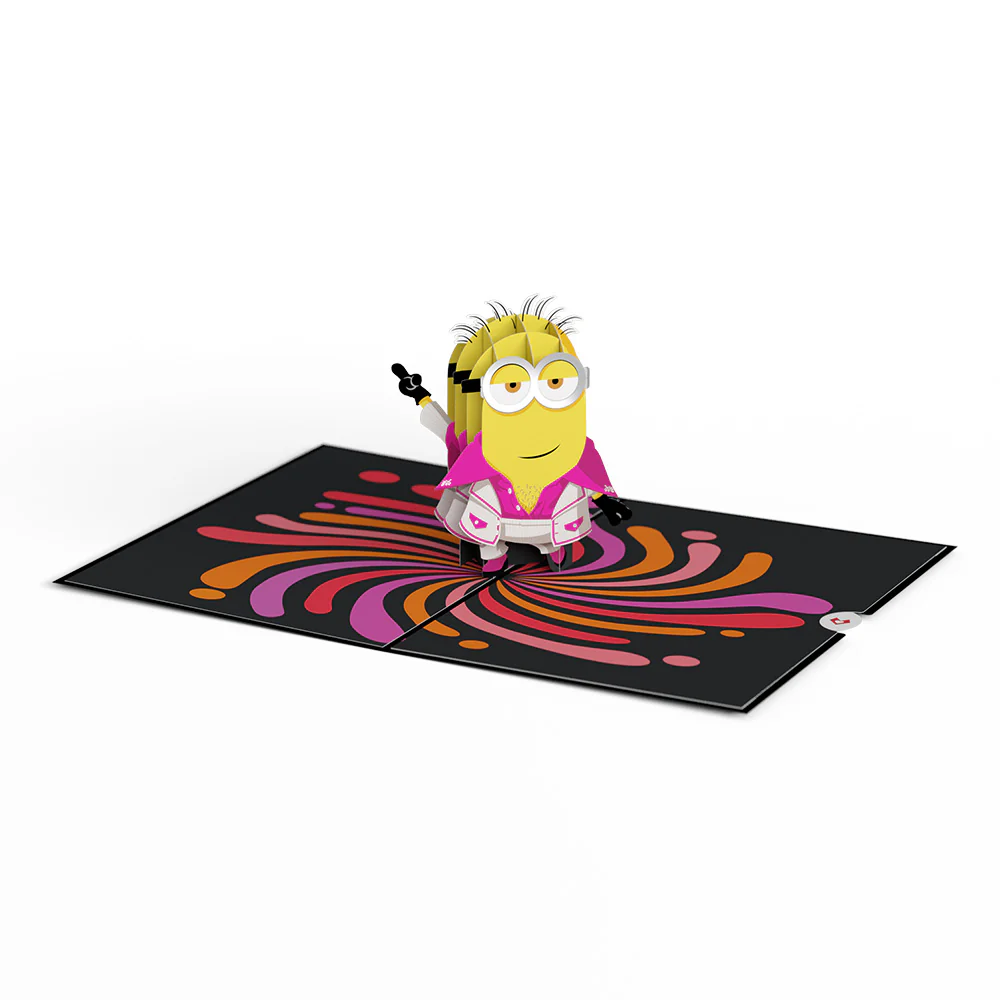 Minions Groovy Father's Day Pop-Up Card - Image 3