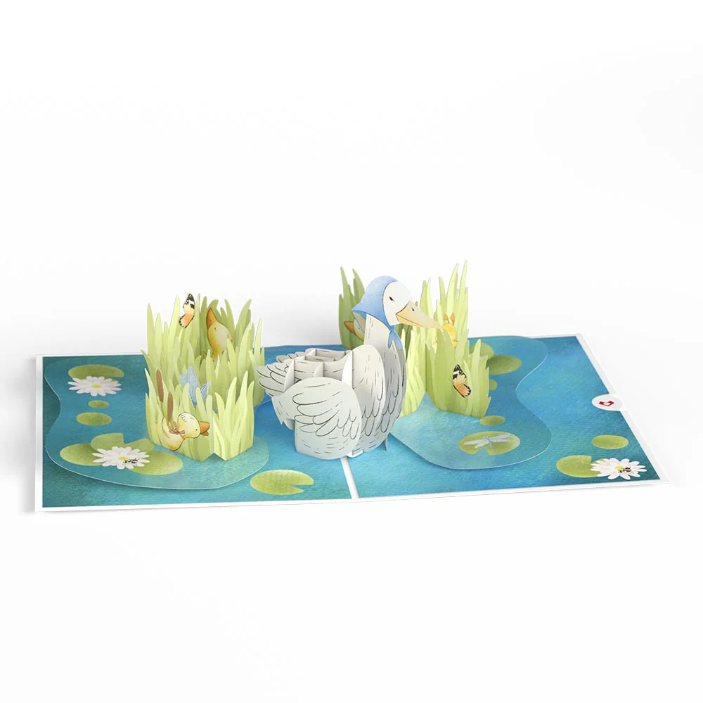 Mom Duck and Ducklings Pop-Up Card - Image 3