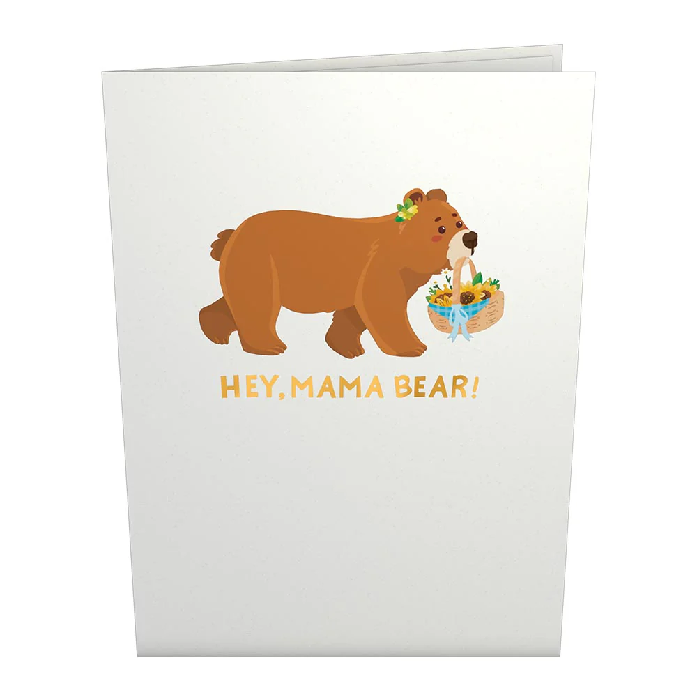 Mama Bear Mother's Day Pop-Up Card - Image 4