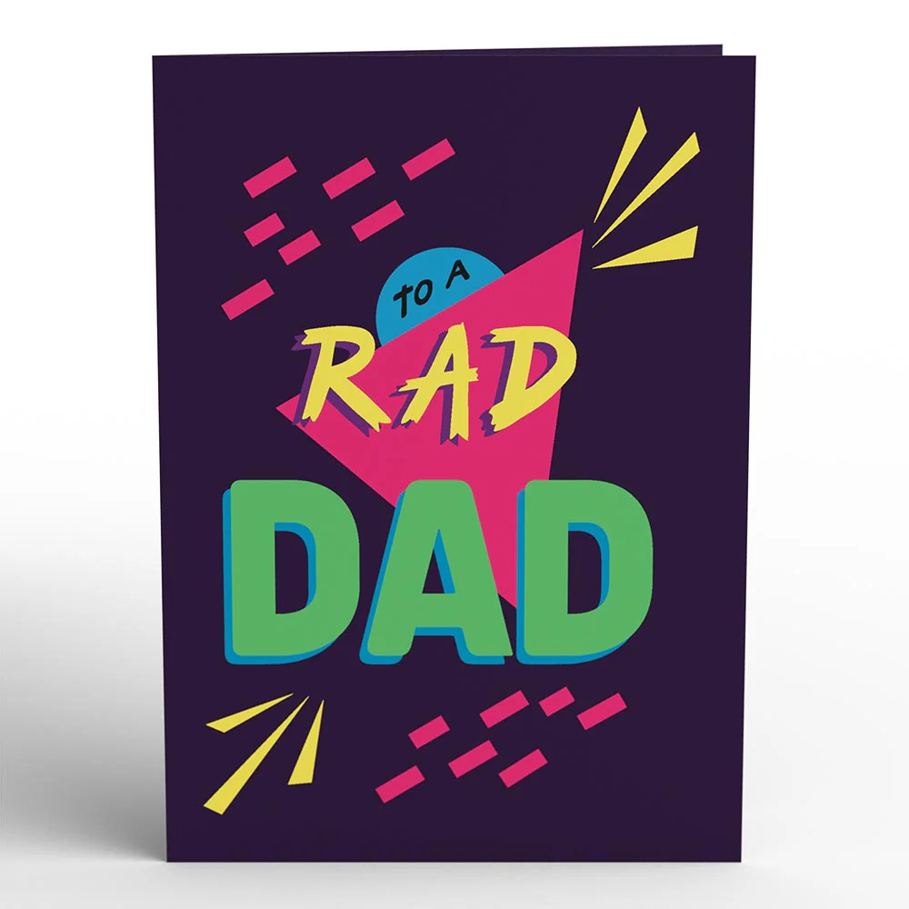 Rad Dad Father's Day Pop-Up Card - Image 5