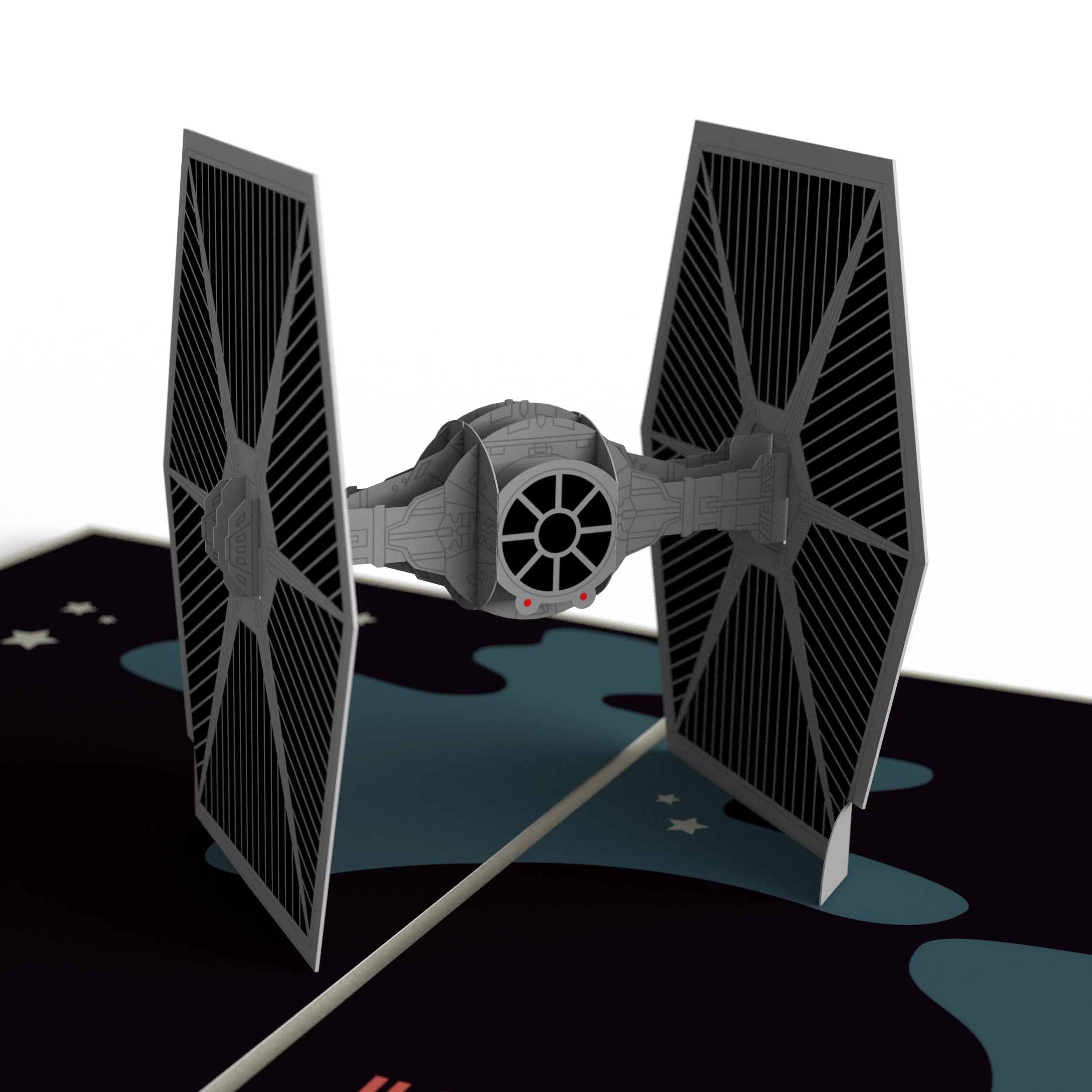 Star Wars™ TIE Fighter™ Father's Day Pop-Up Card - Image 3