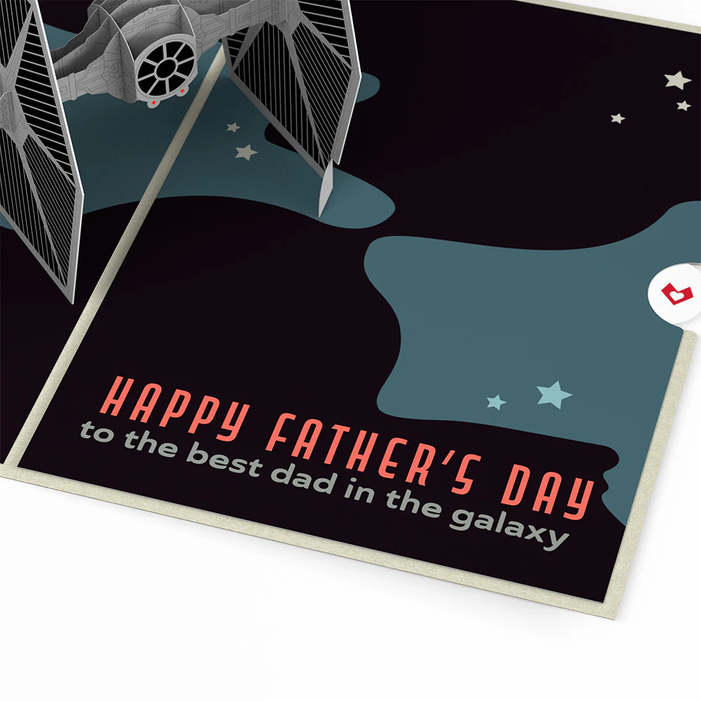 Star Wars™ TIE Fighter™ Father's Day Pop-Up Card - Image 4