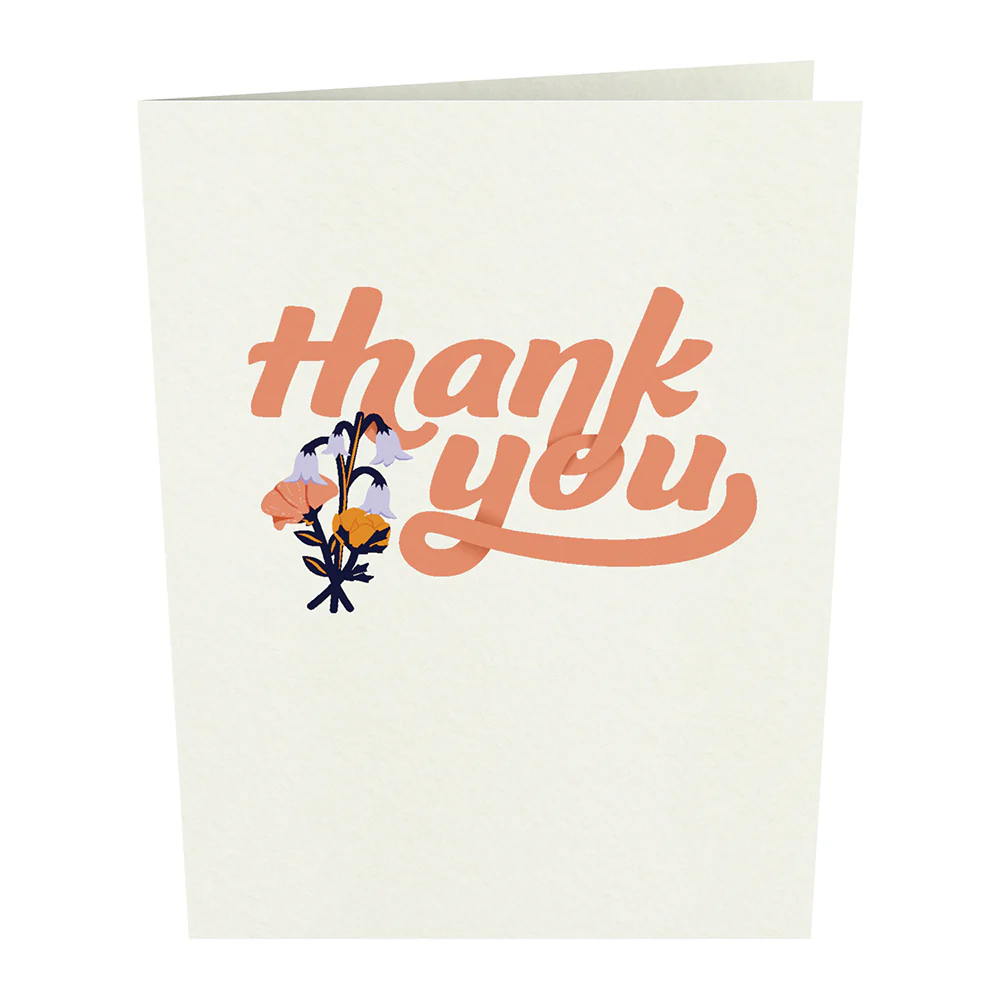 Thank You Flower Basket Notecards (4-Pack) - Image 4