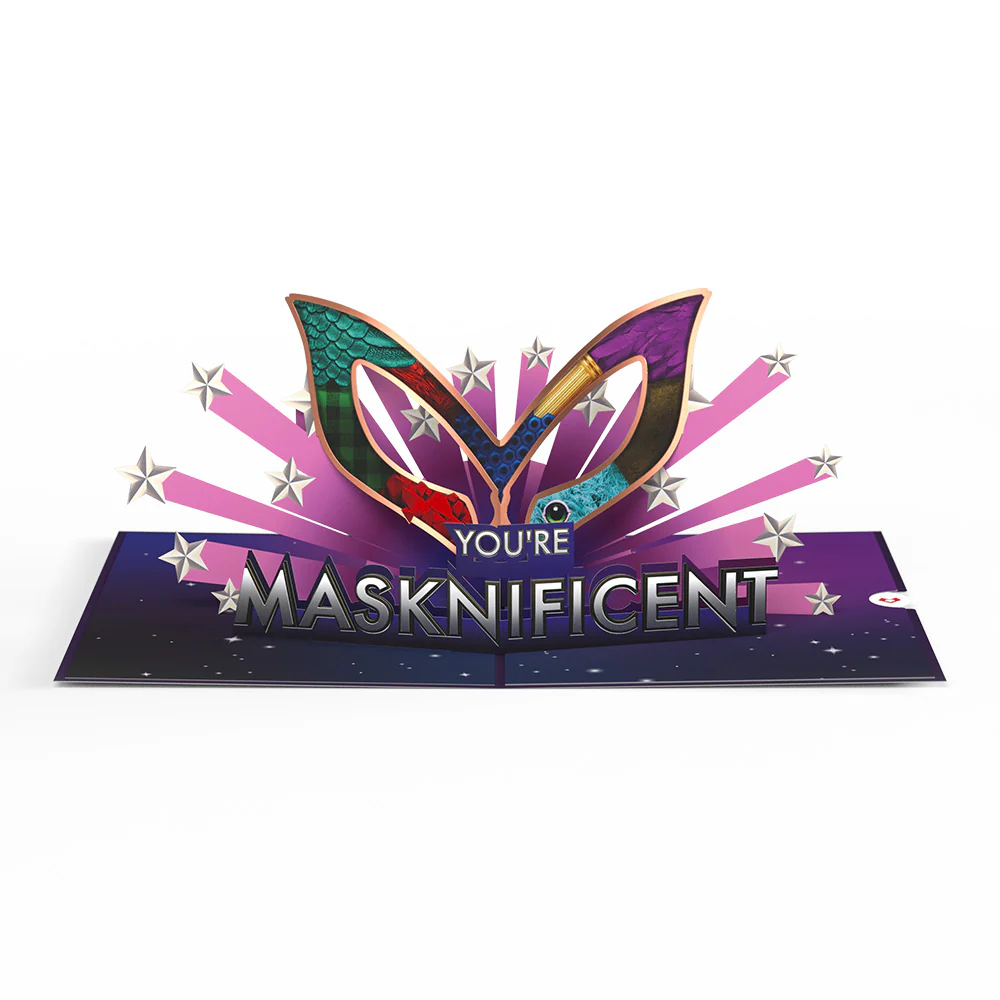 The Masked Singer™ You’re Masknificent Pop-Up Card - Image 3