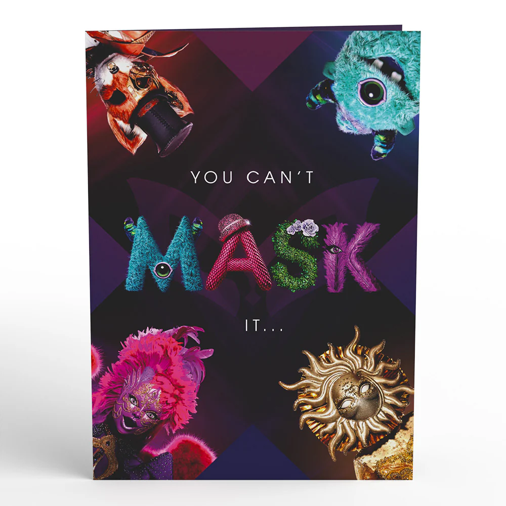 The Masked Singer™ You’re Masknificent Pop-Up Card - Image 4