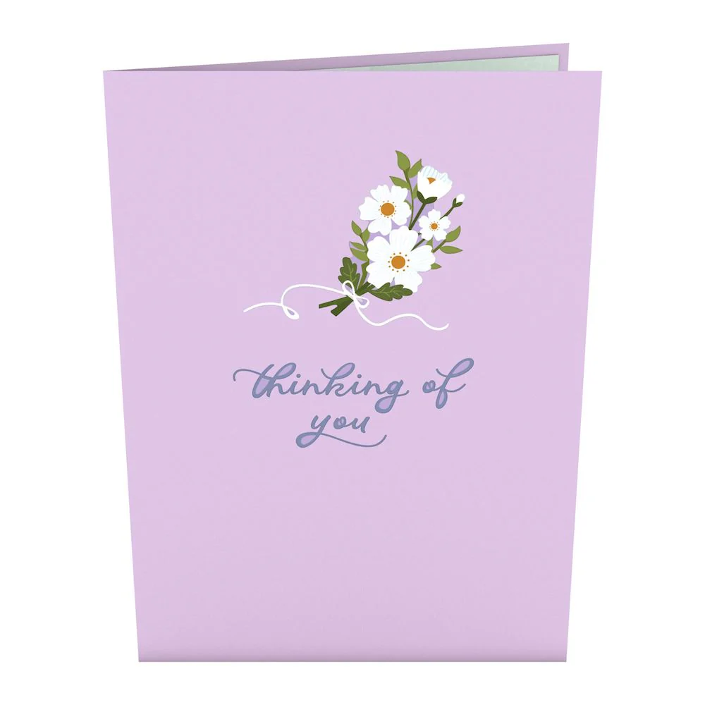 Thinking of You Flower Pop-Up Card - Image 4