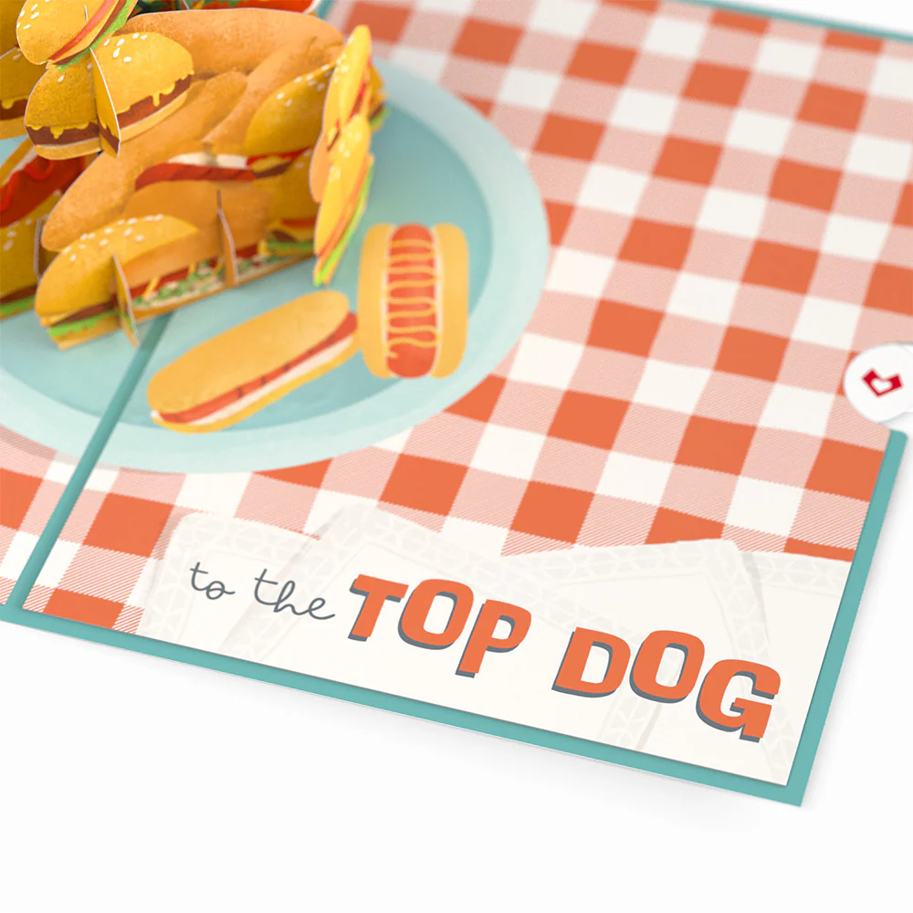 Top Dog Father’s Day Pop-Up Card - Image 3